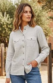 BANGASH PICKS #6755 Ladies Cotton & Wool Western Shirt