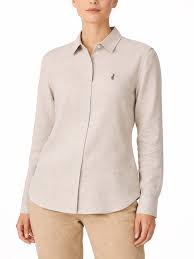 BANGASH PICKS #6756 Womens Leela Linen Long Sleeve Shirt