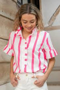 BANGASH  PICKS #6757 Bardot Shirt