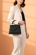 BANGASH PICKS #6763 FINEUR HANDBAG PREMIUM FEST – BLACK